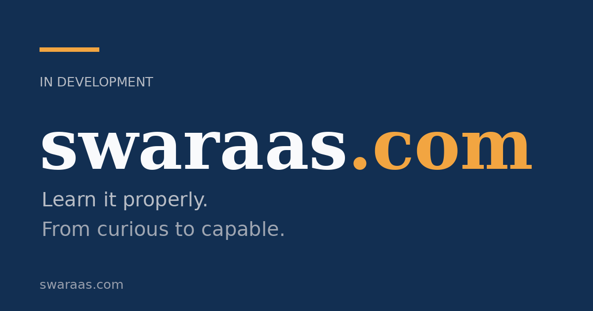 Link preview image for swaraas.com